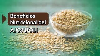 Beneficios nutricionales del ajonjolí [upl. by Aerdnek164]