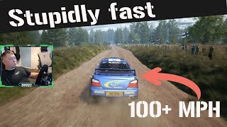 This is one of the fastest Rallys in EA Sports WRC [upl. by Ylil]