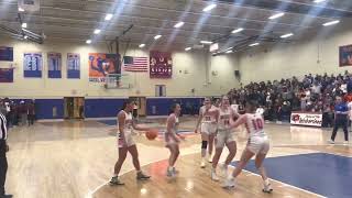 Woodstown girls basketball team celebrates first sectional title [upl. by Weissberg832]