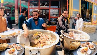 Qadeem Roosh Recipe in Marko Bazaar  Dumpukht recipe  Snack Mountian Street food  Afghanistan [upl. by Jaylene]