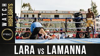 Lara vs Lamanna HIGHLIGHTS May 1 2021  PBC on FOX [upl. by Letnoj]