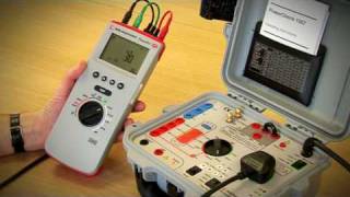 Powercheck 1557 Combined PAT Tester amp Installation Tester [upl. by Naashom]