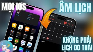 Cách Hiển Thị Lịch Âm Chính Xác Trên Mọi iPhone Không Cần Cài Phần Mềm  Công Nghệ Trong Tay [upl. by Fionnula]