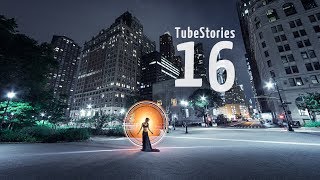 A beautiful lightpainting night in Manhattan  Tube Stories 16 [upl. by Bradlee898]