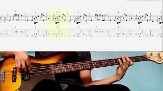 León Larregui  Locos Bass cover con Tabs en el vídeo [upl. by Leiba]