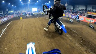 Hoosier ArenaCross 2021 Springfield MO 450 beginner  Barkbuster class [upl. by Isnan]