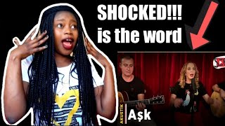 WOW THIS LADY CAN SING IN HER SLEEP  Sertab Erener  Aşk  REACTION  monica reacts 🇿🇲 [upl. by Ahsiuqat]