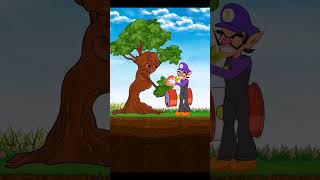 Tree help Mario shortsviral mario mariocarttonvideo krishna facts [upl. by Shaer910]