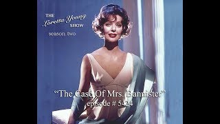 The Loretta Young Show  S2 E24  quotThe Case Of Mrs Bannisterquot [upl. by Annekam]