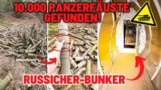 LOSTPLACE  ÜBERALL PANZERFÄUSTE 🪖 im STRENG GEHEIMEN ⛔Wald Und RUSSISCHEN 🇷🇺 BUNKER gefunden 😱 [upl. by Swerdna]