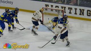 College hockey Notre Dame vs Alaska  EXTENDED HIGHLIGHTS  101924  NBC Sports [upl. by Adanar92]