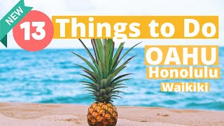 13 Things to Do in Hawaii 2024  From a Local Resident  OAHU [upl. by Dana]