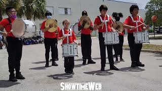 Apollo Middle School Drumline  Dillard High quotSound Checkquot BOTB [upl. by Matthus]