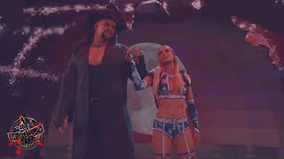 Mr amp Mrs Taker WWE 2K24 Entrance Michelle McCool and Undertaker [upl. by Alekat988]