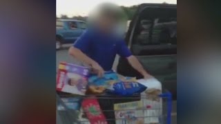 Walmart shoplifting vigilante goes viral [upl. by Sihon]