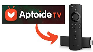 How to Install Aptoide TV to a Firestick  easy method [upl. by Lyndell]