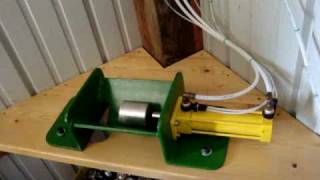 Pneumatic Aluminum Can Crusher [upl. by Werdnaed]