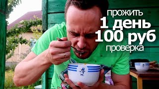 ПРОЖИТЬ 1 день на 100 РУБЛЕЙ ПРОВЕРКА SlivkiShow [upl. by Eecram]