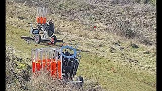 Huglu HRZ 201 Side by side Colerne Clay Club 19th February Sporting clays Shotkam [upl. by Korten]