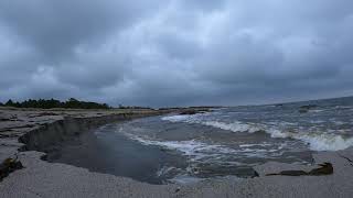 Beach erosion timelapse [upl. by Pangaro343]