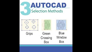 AutoCAD Selection Tools [upl. by Acirederf651]