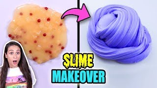 LELIJKE SLIJM MAKEOVER CHALLENGE  Slime Sunday [upl. by Manson897]