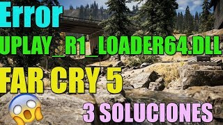 Error UPLAYR1LOADER64DLL FAR CRY 5 en Windows 1087 I 3 SOLUCIONES 2024 [upl. by Blen]