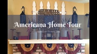 4th of July Home Tour Collaboration  Americana Style [upl. by Anirehs744]