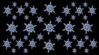 Club Visuals 251  Snowflakes VJ Loop [upl. by Meeks]