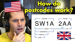 American Reacts to Why UK Postcodes Are Better [upl. by Shank]