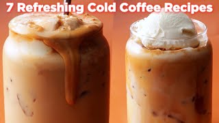 7 Refreshing Cold Coffee Recipes For Summer [upl. by Naivart]