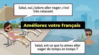 Conversation en français  French Stories for Beginners  Level Up [upl. by Nylacaj]