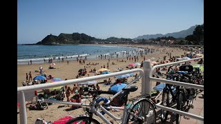 Playa Santa Marina Ribadesella Asturias [upl. by Nosidda]