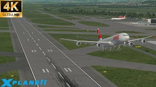 XPlane 11  Plane Takeoff  Landings Compilation 48  4K [upl. by Davies]