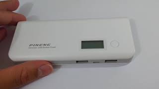 Power Bank Pineng 10000mAh Teste [upl. by Fadas]