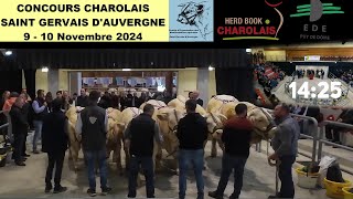 Concours Charolais à St Gervais dAuvergne Remise des prix et discours officiels [upl. by Audrye]