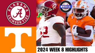 7 Alabama vs 11 Tennessee  Full Game Highlights  2024 College Football Highlights [upl. by Uyerta]