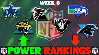 NFL Week 6 Power Rankings [upl. by Aceber]