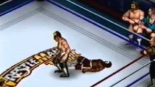 Fire Pro Wrestling Returns  Wrestlemania 8 VIII Ultimate Warrior Hulk Hogan Ric Flair etc [upl. by Elynad]