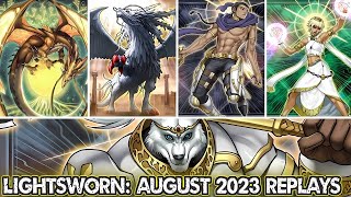 Yugioh  Lightsworn Deck Version 20  Combos amp Decklist and Test Replays  August 2023 [upl. by Hinda]