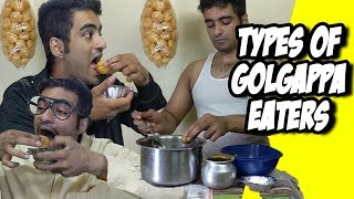 Types of Golgappa Eaters  Anil Lobo [upl. by Barbara-Anne]