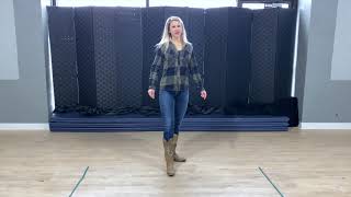 The Wobble Line Dance Tutorial [upl. by Patrizio596]