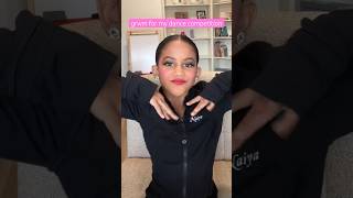 naiya’s makeup for her dance competition ❤️ grwm dancemakeup [upl. by Leynad93]