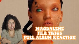 MAGDALENE FKA TWIGS FULL ALBUM REACTION there is no way [upl. by Yarazed]