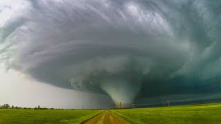 Chasing a Huge Tornado quotITS A MONSTERquot [upl. by Walrath]