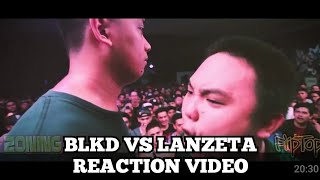 FlipTop  BLKD vs Lanzeta PRODUCER REACTION [upl. by Aligna]