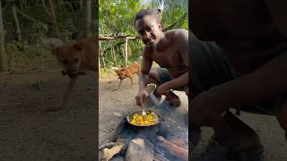 Outdoor Cooking Jamaica  Curry Chicken Foot with Boiled Dumplings  Yams shorts outdoorcooking [upl. by Geoffry335]