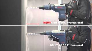 Hammer Drill  Rotary Drill  Concrete Chisel  Bosch GBH 845 D [upl. by Anoj]