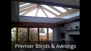 Mixture of Skylight  Roof Lantern Zip Blinds  Premier Blinds amp Awnings 01372 377 112 [upl. by Fan245]