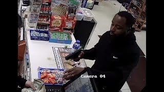 Armed thief robs Sayler Park convenience store [upl. by Htrahddis434]